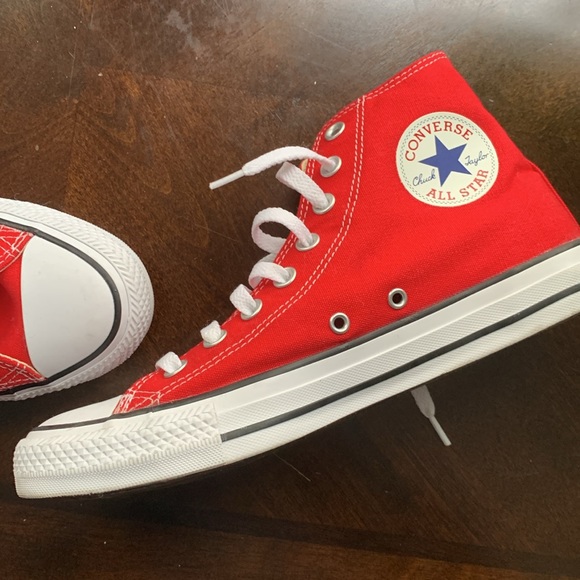 Brand New Red Converse - Picture 3 of 7
